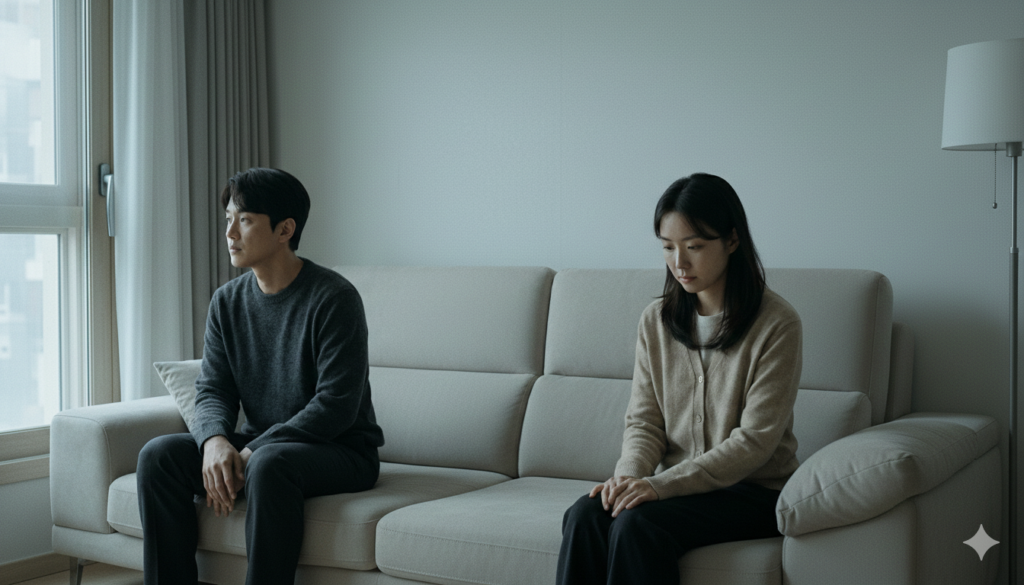 스킨십이 줄어든 이유, 우리는 서로 다른 질문을 하고 있었다