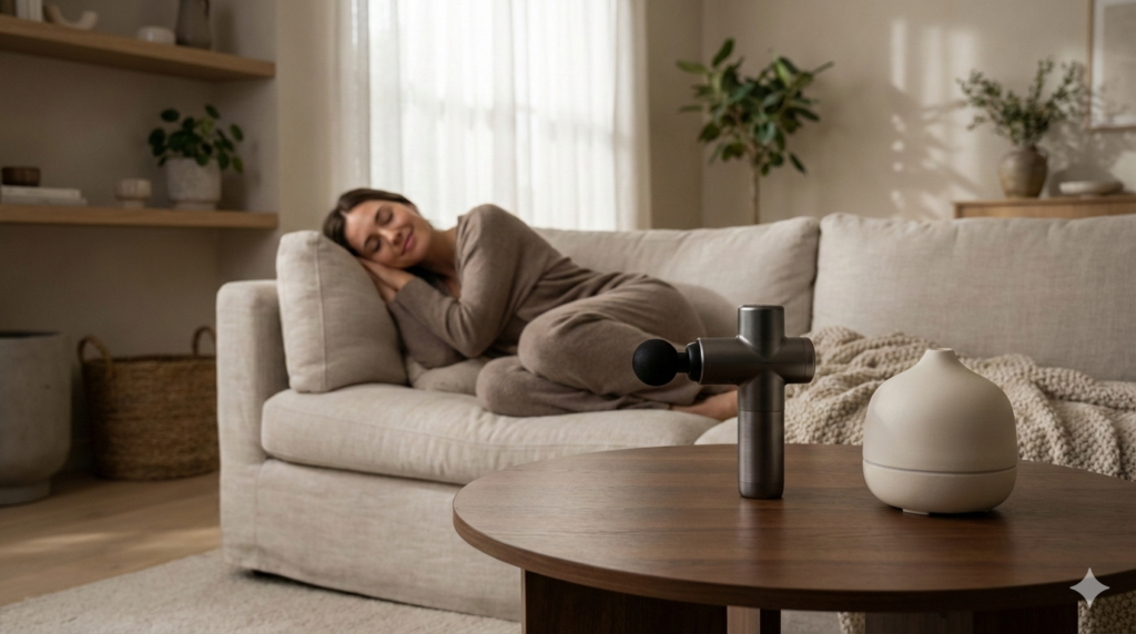 웰니스 기기 비교 가이드: 프리미엄 마사지건과 뭐가 다를까?